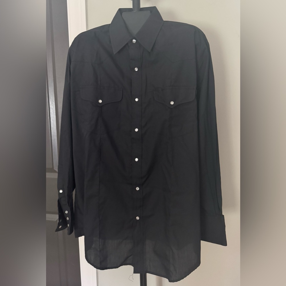 Vintage Diamond A Ranchwear Men’s Size L 16 1/2 Western Shirt New Old Stock